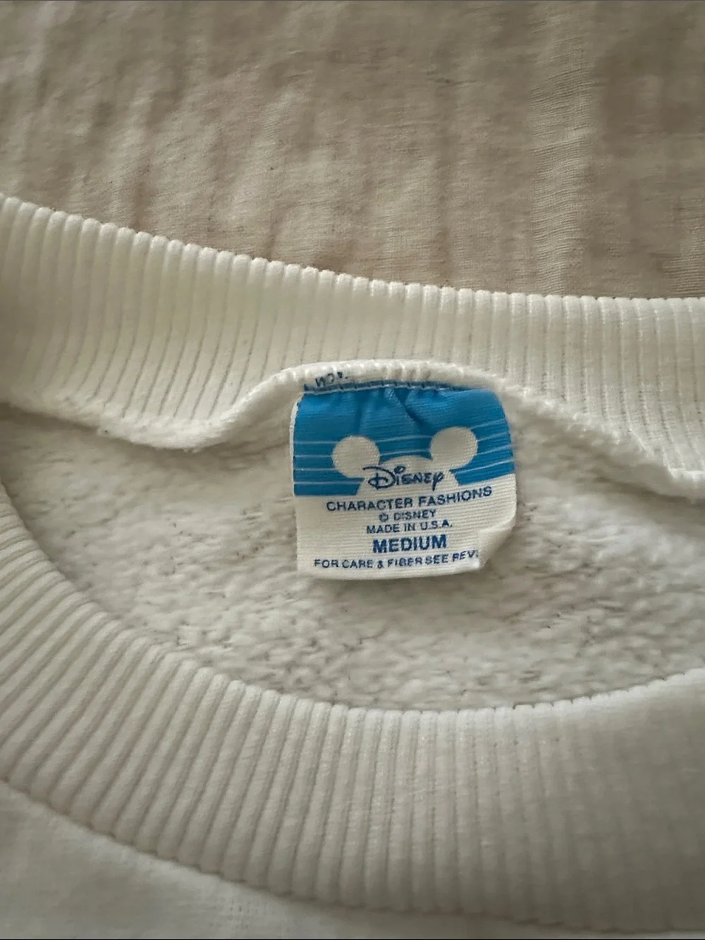 vintage 90s mickey sweatshirt